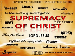 Supremacy Of Christ (orange)